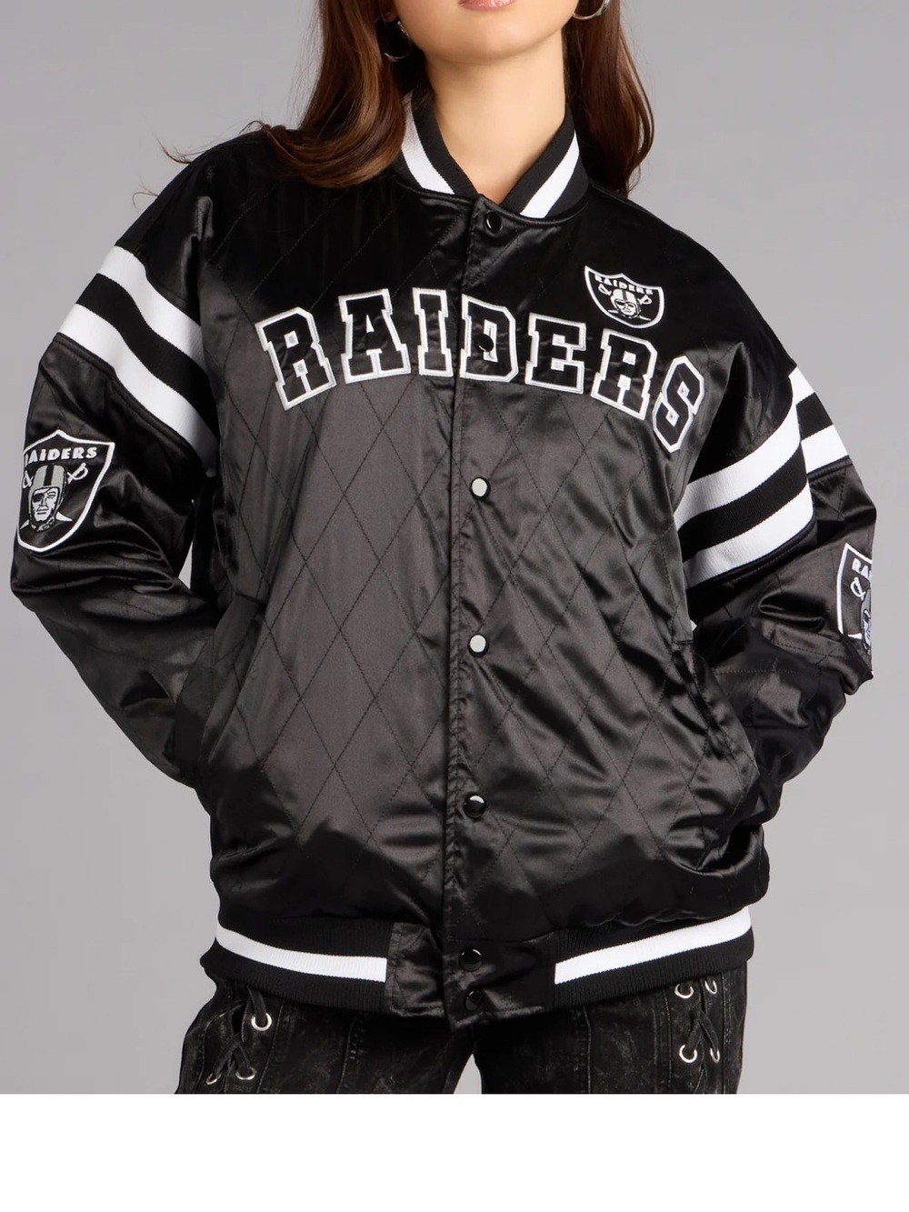 NFL Raiders Bomber Jacket